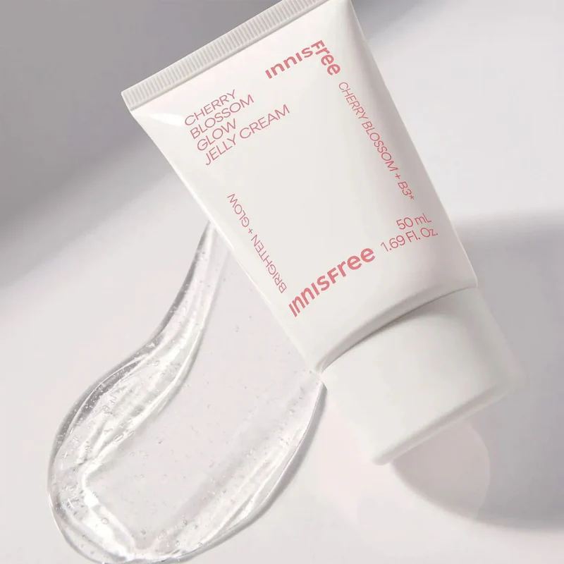 Innisfree Jeju Cherry Blossom Jelly Cream Легкий увлажняющий гель крем