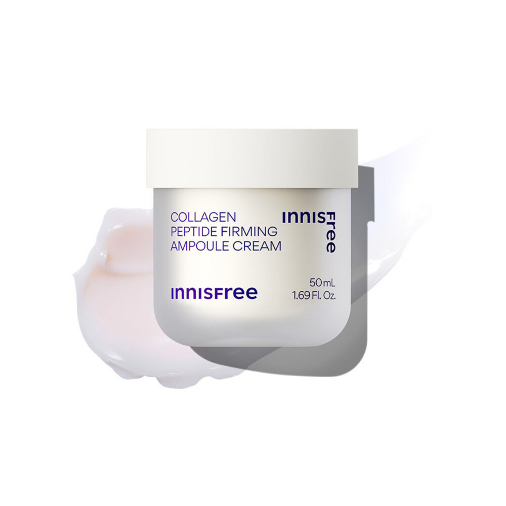 Innisfree Collagen Peptide Elastic Ampoule Cream Омолаживающий крем