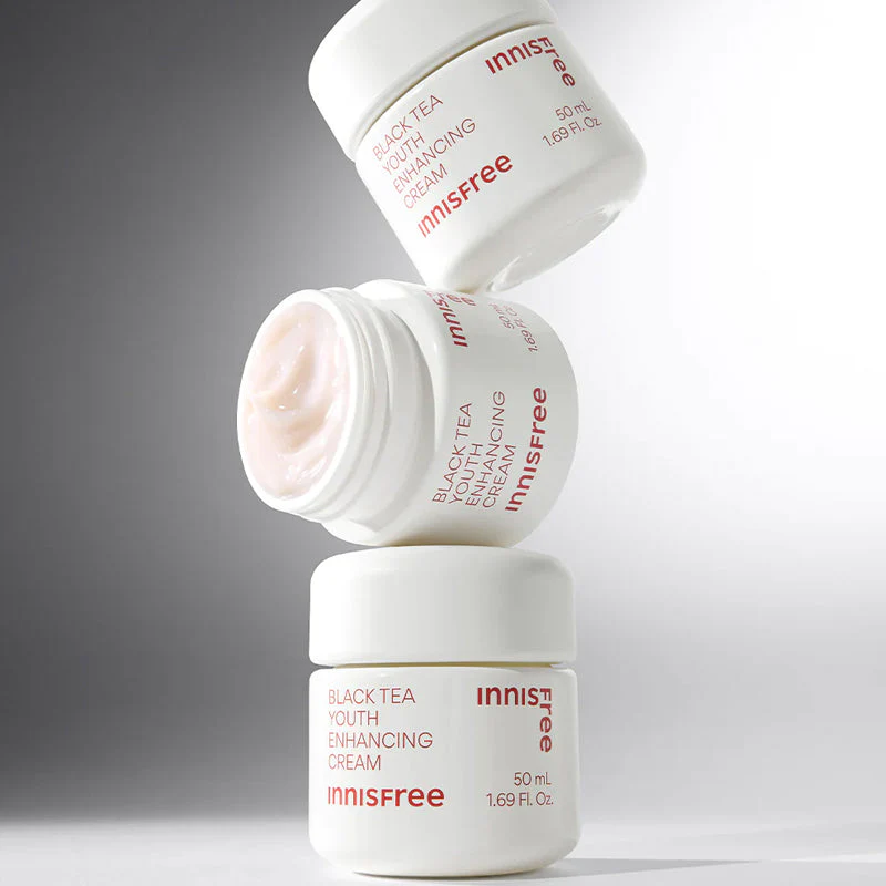 Innisfree Black Tea Youth Enhancing Cream Антиоксидантный крем