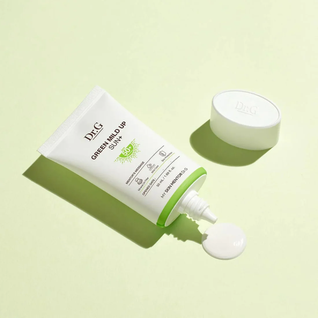 Dr.G Green Mild Up Sun SPF50+ PA++++ Гипоаллергенный солнцезащитный крем